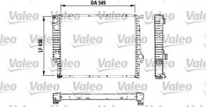 Valeo 819422 - Chladič vody -