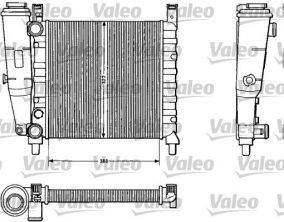 Valeo 883812 - Chladič vody -