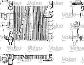 Valeo 883813 - Chladič vody -