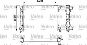 Valeo 883820 - Chladič vody -