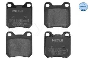 Meyle 025 210 5015 - Brzdové platničky -