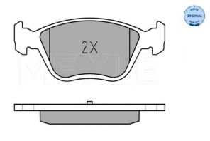 Meyle 025 216 3719/W - Brzdové platničky -