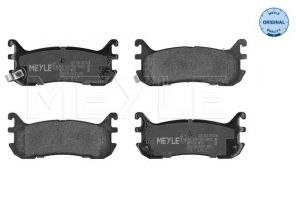 Meyle 025 233 8713/W - Brzdové platničky -