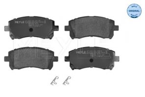 Meyle 025 235 5817/W - Brzdové platničky -