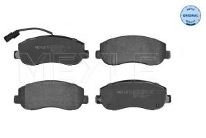 Meyle 025 251 4718/W - Brzdové platničky -