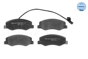 Meyle 025 251 7218/W - Brzdové platničky -