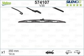 Valeo 574107 - Stieracia lišta -