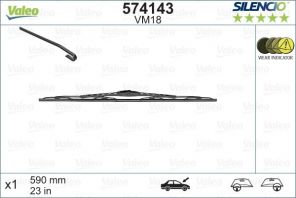 Valeo 574143 - Stieracia lišta -