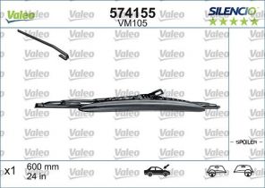 Valeo 574155 - Stieracia lišta -
