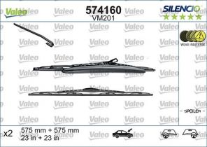 Valeo 574160 - Stieracia lišta -