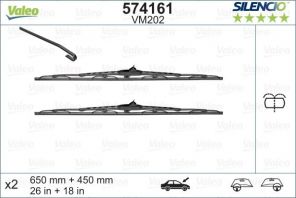 Valeo 574161 - Stieracia lišta -