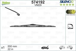 Valeo 574192 - Stieracia lišta -