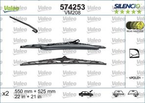 Valeo 574253 - Stieracia lišta -