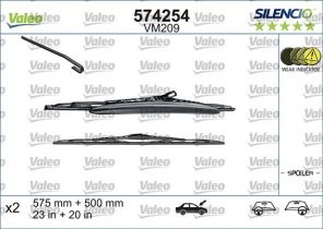 Valeo 574254 - Stieracia lišta -