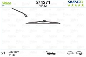 Valeo 574271 - Stieracia lišta -