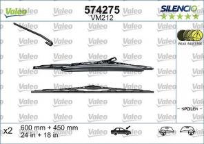 Valeo 574275 - Stieracia lišta -