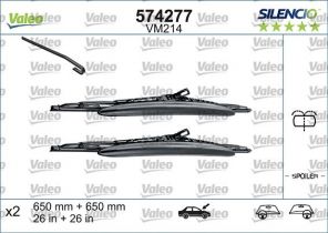 Valeo 574277 - Stieracia lišta -