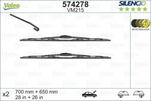 Valeo 574278 - Stieracia lišta -