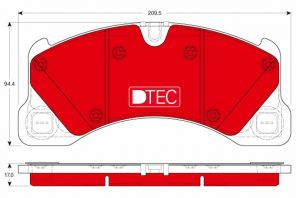 TRW GDB1914DTE - Brzdové platničky -