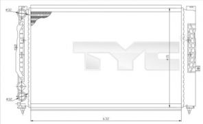 TYC 737-0007 - Chladič vody -
