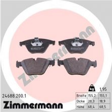 Zimmermann 24688.200.1 - Brzdové platničky -