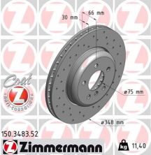 Zimmermann 150.3483.52 - Brzdový kotúč -