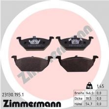 Zimmermann 23130.195.1 - Brzdové platničky -