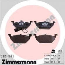 Zimmermann 23131.195.1 - Brzdové platničky -