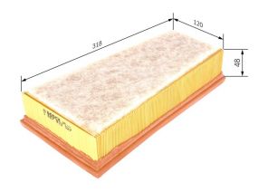 Bosch 1 457 433 527 - Vzduchový filter