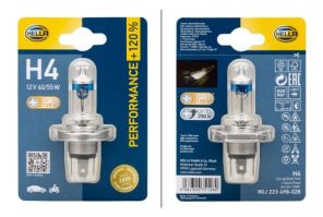 Hella 8GJ 223 498-028 Performance Up To 120% H4 - Žiarovka dialkového svetlometu