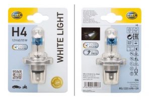 Hella 8GJ 223 498-128 White Light Up To 300h H4 - Žiarovka dialkového svetlometu
