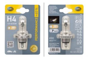 Hella 8GJ 223 498-228 Performance Up To 60% H4 - Žiarovka dialkového svetlometu