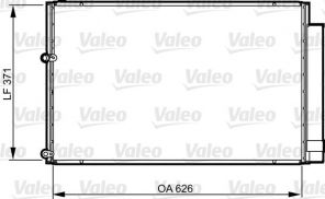 Valeo 814158 - Kondenzátor -