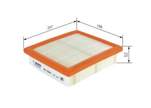 Bosch F 026 400 502 - Vzduchový filter -