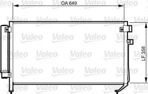 Valeo 814312 - Kondenzátor -