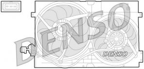 Denso DER32010 - Ventilátor motora