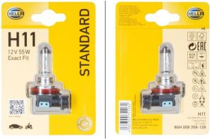 Hella 8GH 008 358-128 Standard H11 - Žiarovka dialkového svetlometu