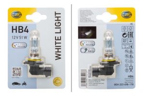 Hella 8GH 223 498-178 White Light Up To 300h HB4 - Žiarovka dialkového svetlometu