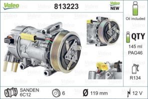 Valeo 813223 - Kompresor -
