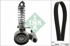 INA 529 0297 10 - Sada klinového rebrovaného remeňa -