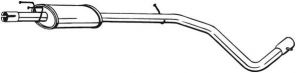 Bosal 286-115 - Stredný tlmič -