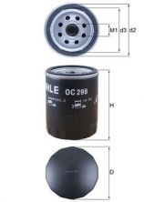 Knecht OC 298 - Olejový filter -