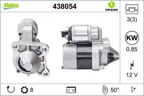 Valeo 438054 - Štartér -