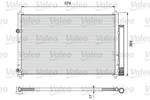 Valeo 814392 - Kondenzátor -