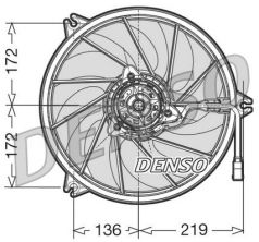 Denso DER21006 - Ventilátor motora