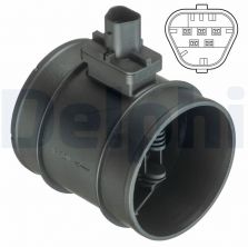 Delphi AF10410-12B1 - Snímač množstva pretekajúceho vzduchu -