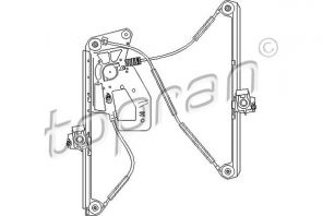 Topran 501 827 - Mechanizmus zdvíhania okna -