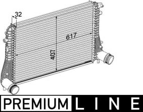 Mahle CI 207 000P - Chladič plniaceho vzduchu