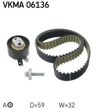 SKF VKMA 06136 - Rozvodová sada -