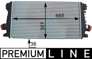 Mahle CI 364 000P - Chladič plniaceho vzduchu